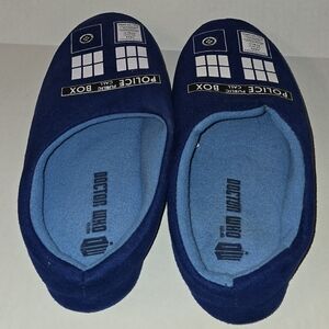 Doctor Who TARDIS Slippers - Never Worn